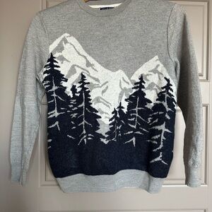 Club Room Women’s Mountain Sweater, Size Medium, 52% Merino Wool